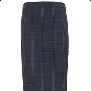 Banana Republic Plaid Pencil Skirt